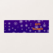 Carte pliée Halloween Spider Web (Outside Unfolded)