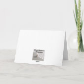 Carte pliée Heavenly Sky Merci 5x7 (Dos)