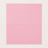 Carte pliée horizontale personnalisée (Inside Unfolded)