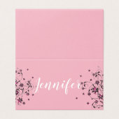 Carte pliée horizontale personnalisée (Outside Unfolded)