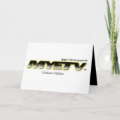 Carte pliée "Merci" (Devant)