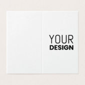 Carte pliée [Multi-Size & Shapes] (Outside Unfolded)