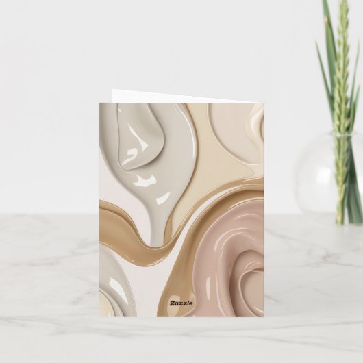 Carte pliée multifonction dans un graphique élégan (Dos)