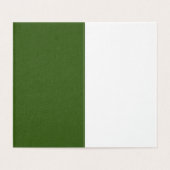 Carte pliée neige (Inside Unfolded)