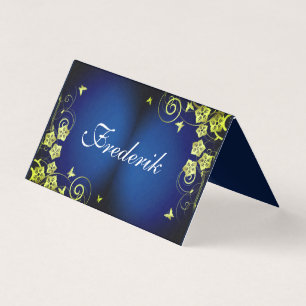 Carte pliée par pli horizontal fait sur commande