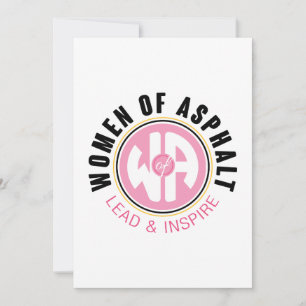 Carte pliée pour femmes d'asphalte