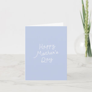 Carte pliée pour la fête des mères