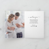 Carte pliée pour la fête des mères avec collage de (Intérieur)