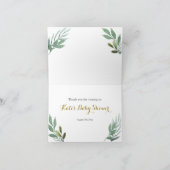 Carte pliée Sweet Little Lamb Greenery (Intérieur)