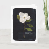 Carte pliée Sympathie avec Fleur 2 (Devant)