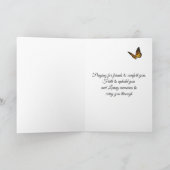 Carte pliée Sympathy (Intérieur)