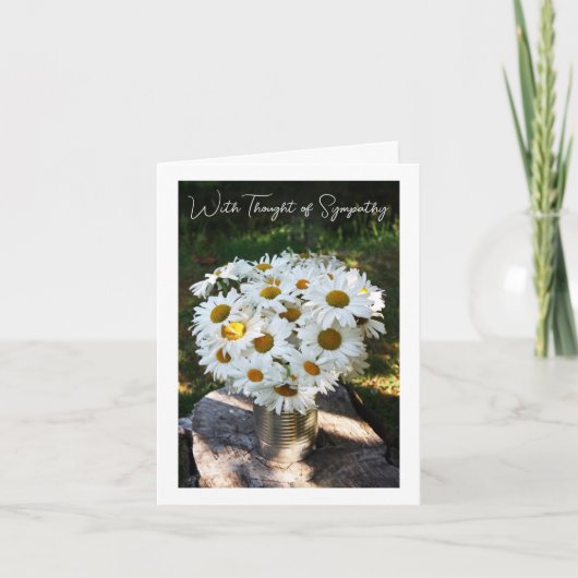Carte pliée Sympathy (Devant)