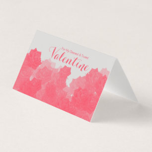 Carte pliée Valentine Matte la plus vraie