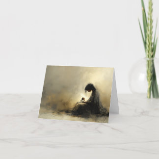 Carte pliée Vierge à l'Enfant - Vierge