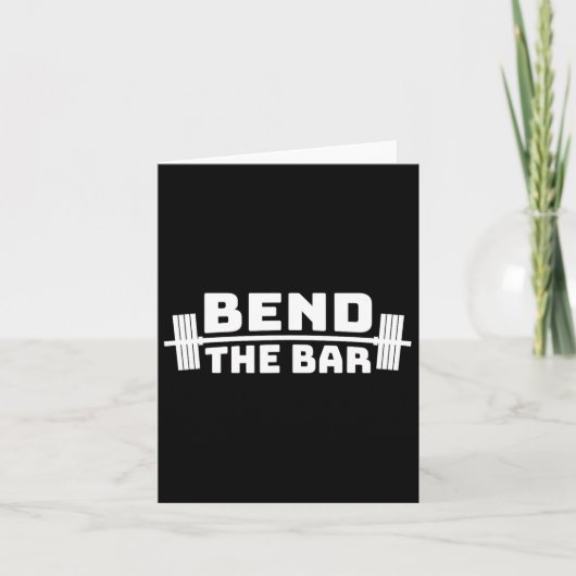 Carte Plier Ce Bar Poids Gym (Devant)