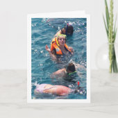 Carte Plongée dans la mer Rouge (Devant)