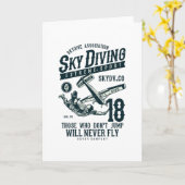 Carte Plongée dans le ciel (Fleur jaune)