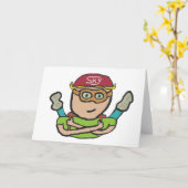 Carte Plongée en ciel (Fleur jaune)