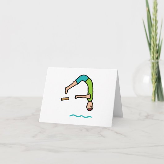 Carte Plongée en Springboard (Devant)