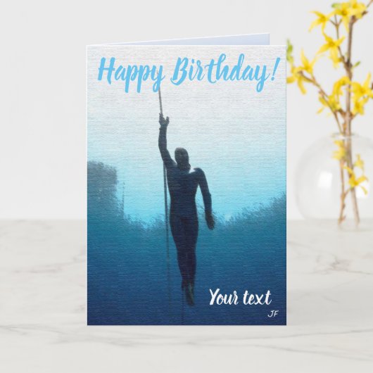 Carte Plongée libre (Fleur jaune)