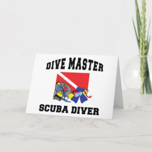 Carte Plongée Master SCUBA Diver