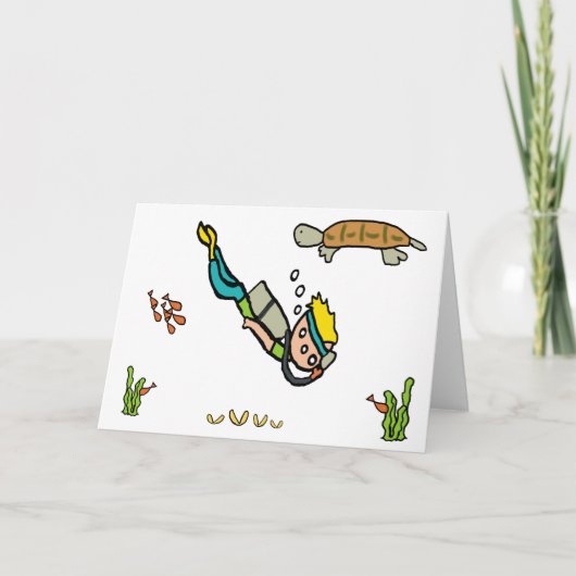 Carte Plongée sous-marine (Devant)