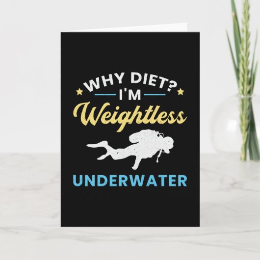 Carte Plongée sous-marine sans poids plongée Plongée Océ (Devant)