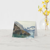 Carte Plonger dans la glace (Fleur jaune)