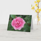 Carte Pludrops roses (Fleur jaune)