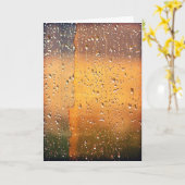 Carte Pluie (Fleur jaune)