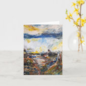 Carte Pluie à Canyon (Fleur jaune)