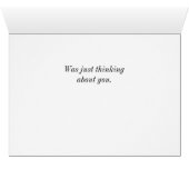 Carte Pluie arrivant à Petit Jean en pensant à vou (Intérieur Horizontal (Bas))