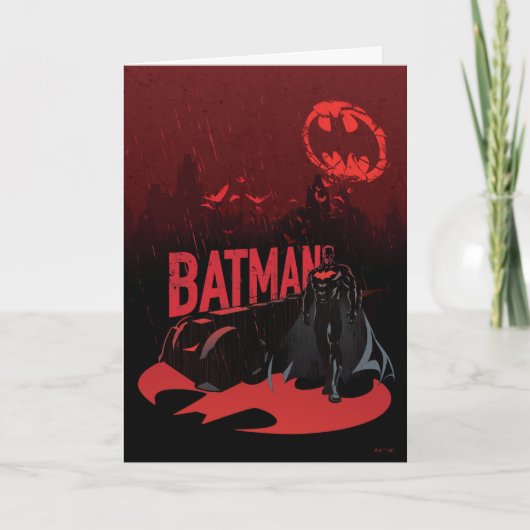 Carte Pluie de Batman Crimson (Devant)