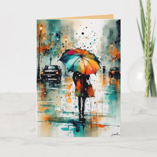 Carte Pluie D'Été Dans La Ville 2