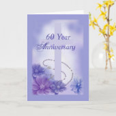 Carte Plum 60 Ans, Religieux (Fleur jaune)