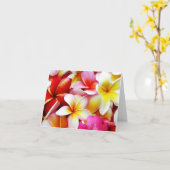 Carte Plumeria Frangipani Hawaii Fleur Hawaii Fleurs haw (Fleur jaune)