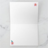 Carte Plumeria Hawaïenne Sunrise (Intérieur)