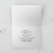 Carte Plumes blanches sur l'eau (Intérieur)