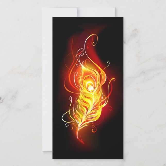 Carte Plumes de paquetage de feu (Devant)