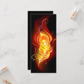 Carte Plumes de paquetage de feu (Devant/Arrière en situation)