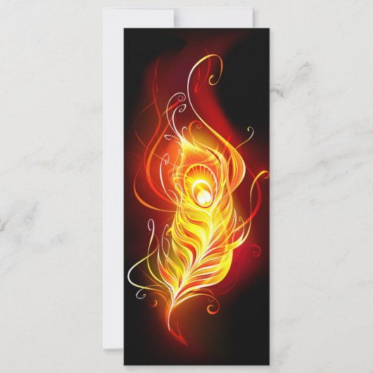 Carte Plumes de paquetage de feu (Devant)