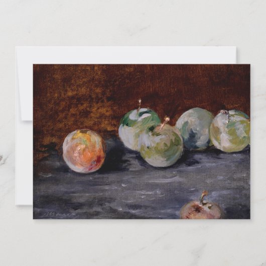 Carte Plums | Édouard Manet (Devant)