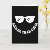 Carte Plus Cool Que Cupidon - Devant Et Ck, Rétro Saint- (Fleur jaune)