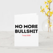 Carte Plus de Bull - Trump 2025 (Fleur jaune)