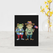 Carte Plus de photos Puerto Rico Rican Drapeau Funny Sap (Fleur jaune)