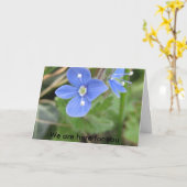 Carte plus de ressort fleurit 10 001, nous sont ici pour (Fleur jaune)