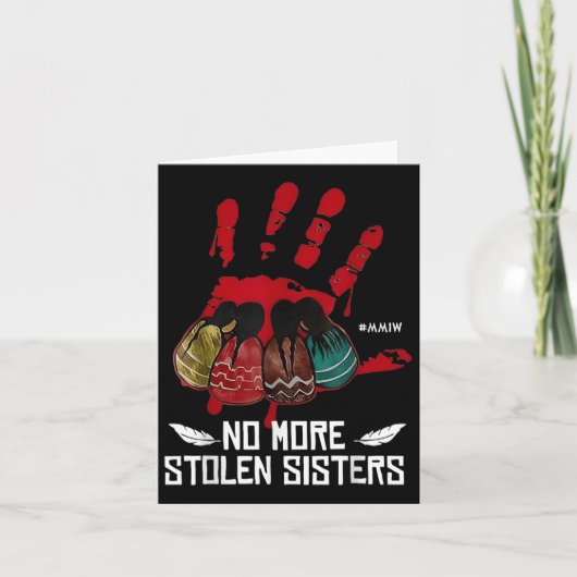 Carte Plus de soeurs volées - Justice Indigène (Devant)