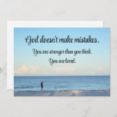 Carte Plus fort que vous ne pensez (Devant / Derrière)