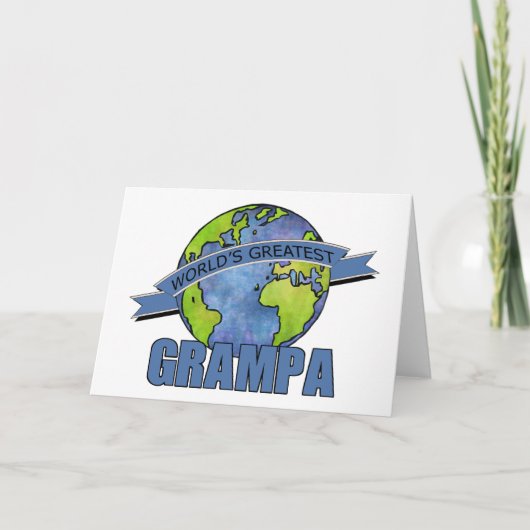 Carte Plus grand Grampa du monde (Devant)
