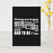 Carte Plus grand meilleur avenir de baby shower engendre (Fleur jaune)